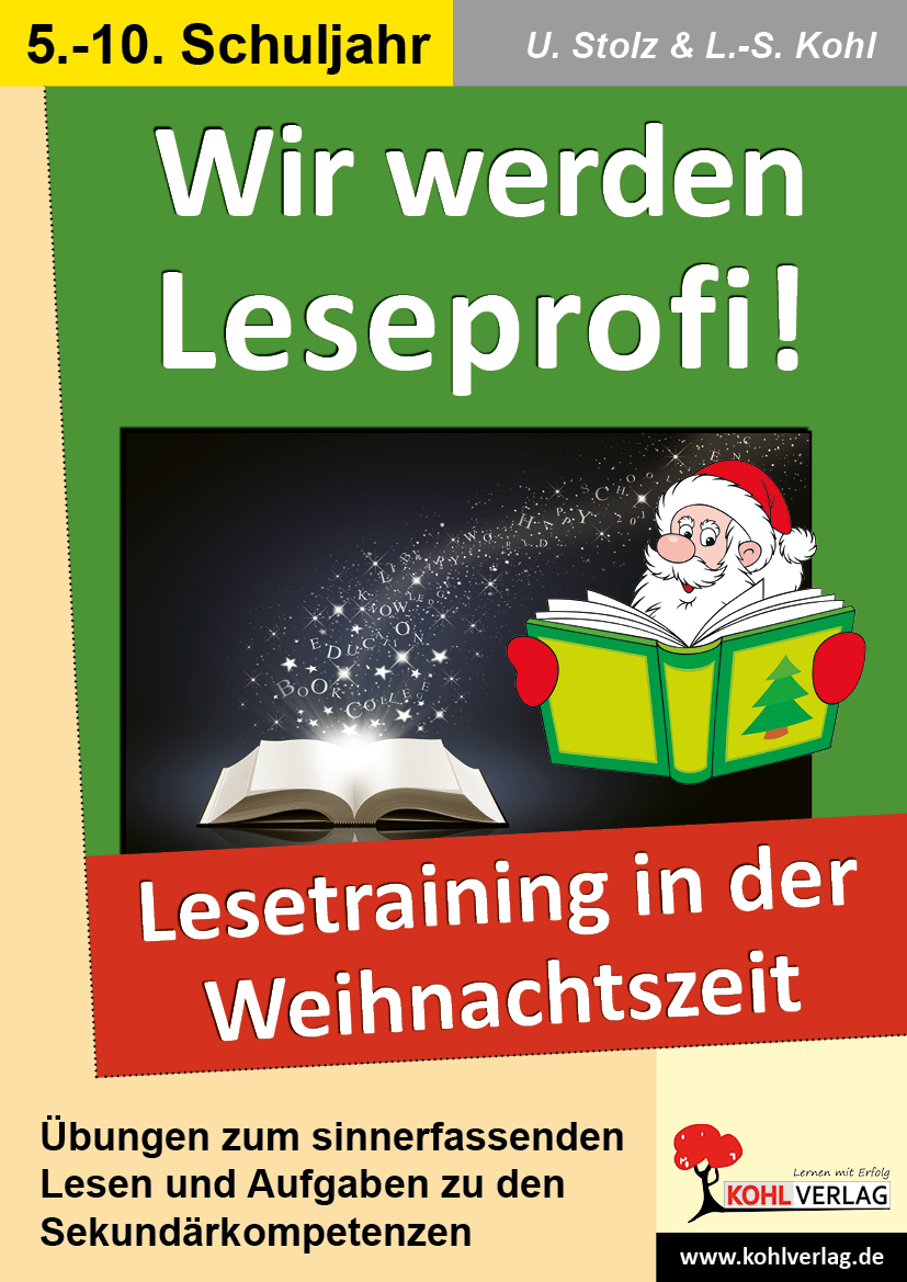 Wir werden Leseprofi! - Sekundarstufe Wir werden Leseprofi! - Sekundarstufe