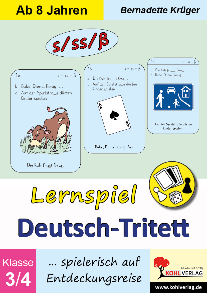 Lernspiel Deutsch-Tritett ... spielerisch auf Entdeckungsreise Lernspiel Deutsch-Tritett ... spielerisch auf Entdeckungsreise