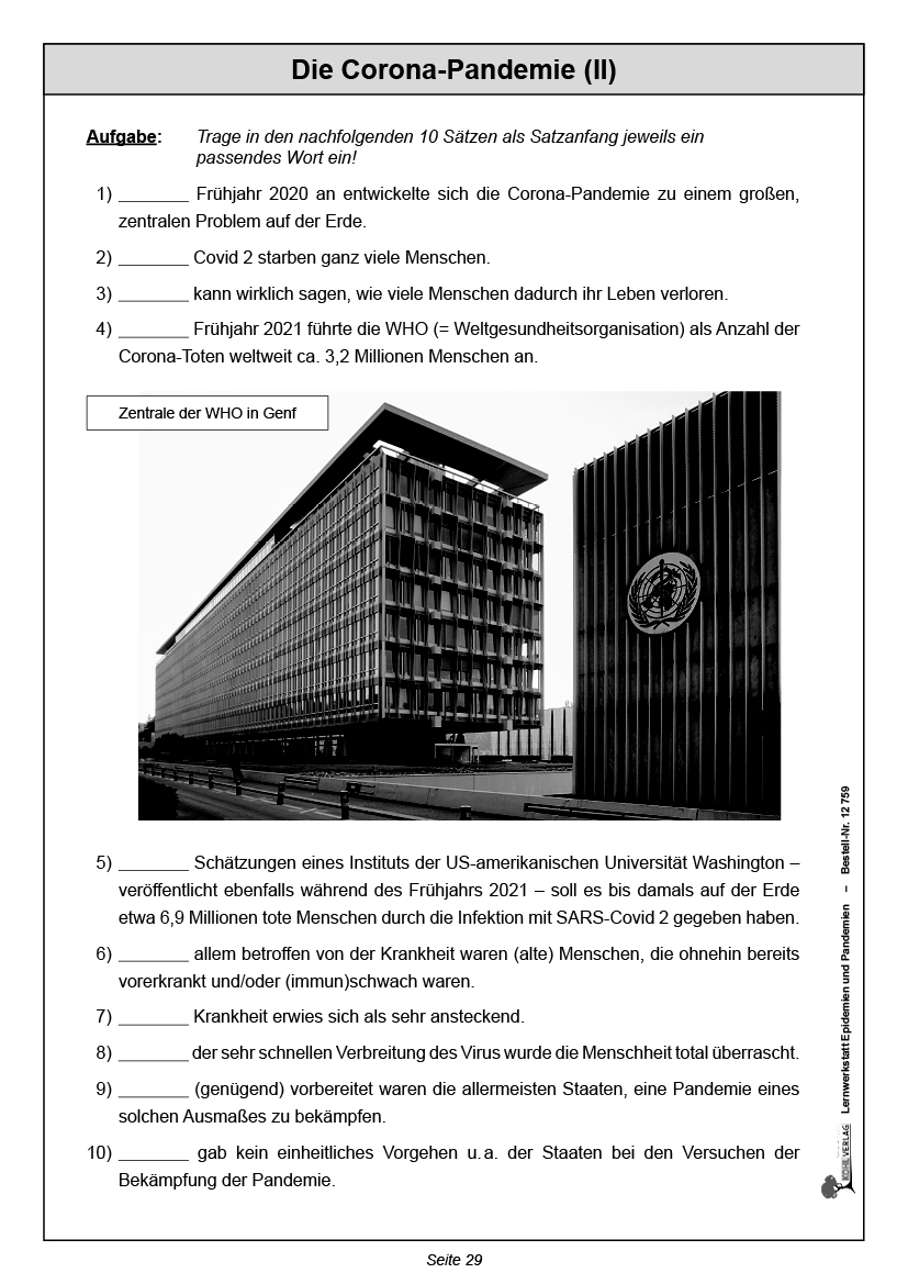 Epidemien & Pandemien