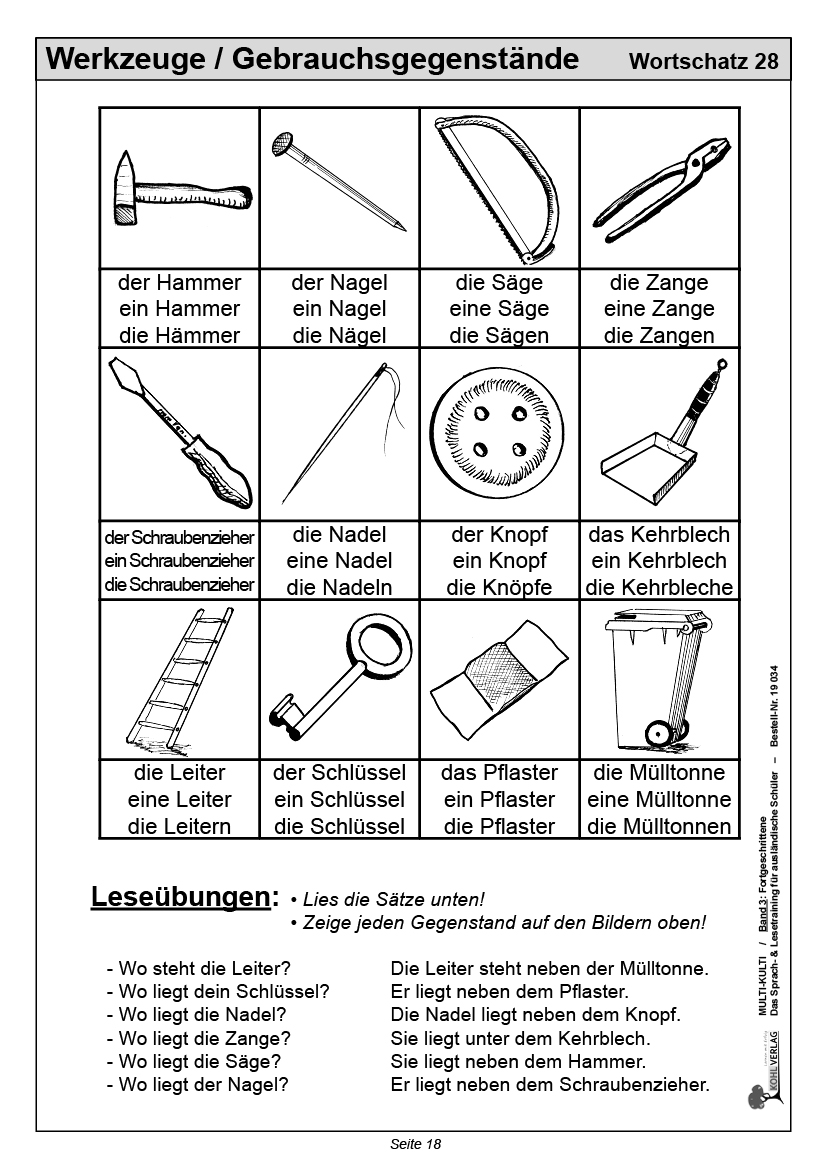 Multi-Kulti - Deutsch als Zweitsprache - Band 3: Fortgeschrittene