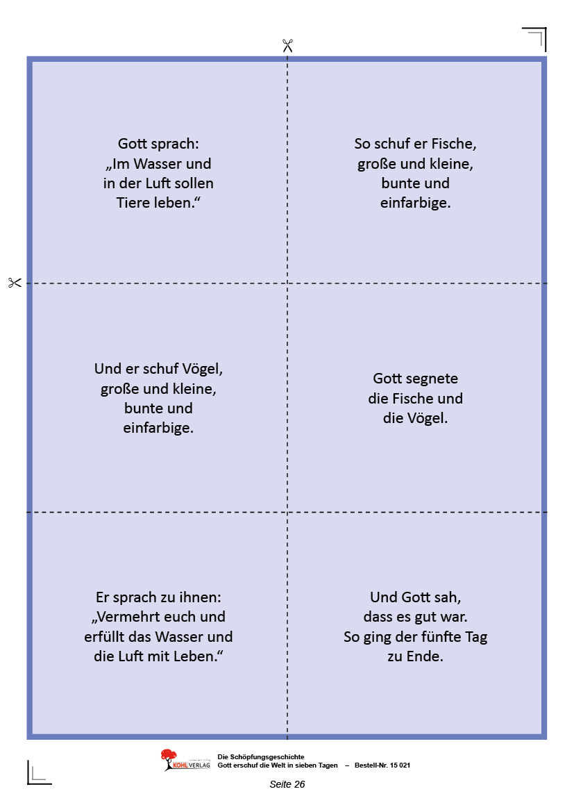 Die Schöpfungsgeschichte