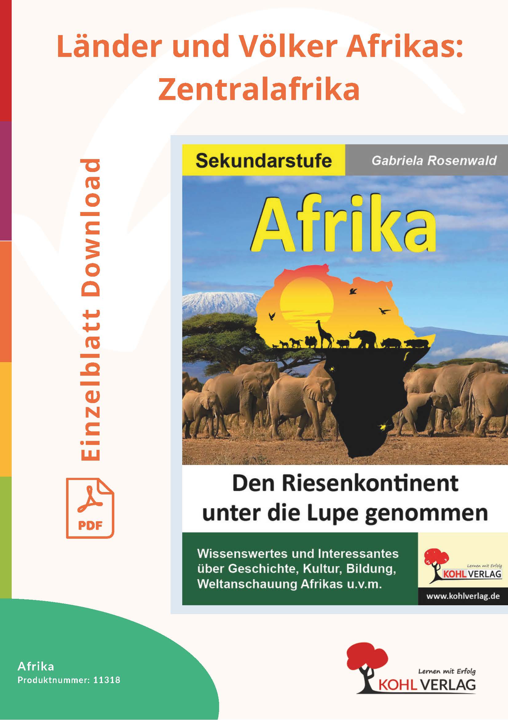 Afrika - Länder und Völker Afrikas: Zentralafrika