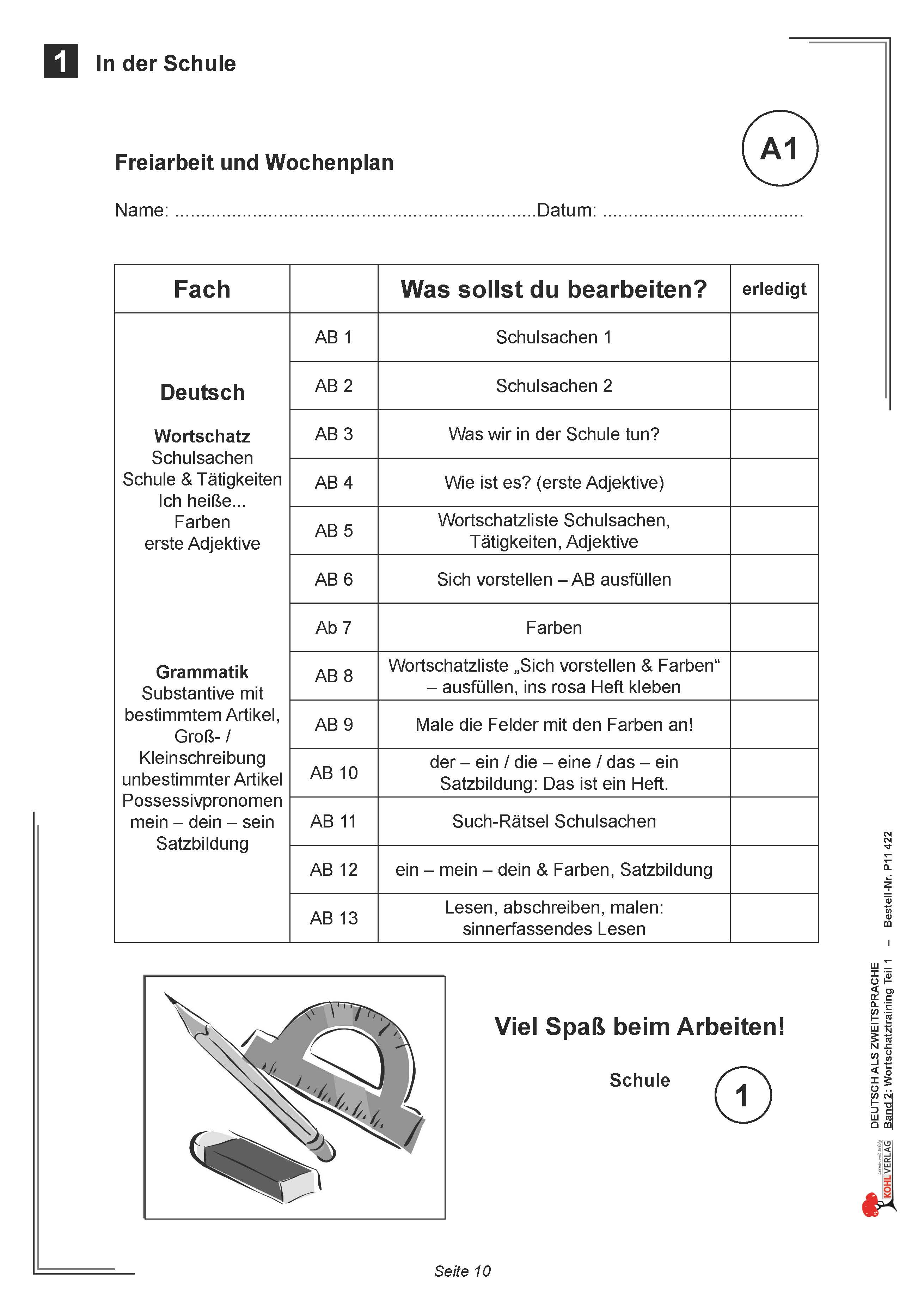 Deutsch als Zweitsprache: Schule