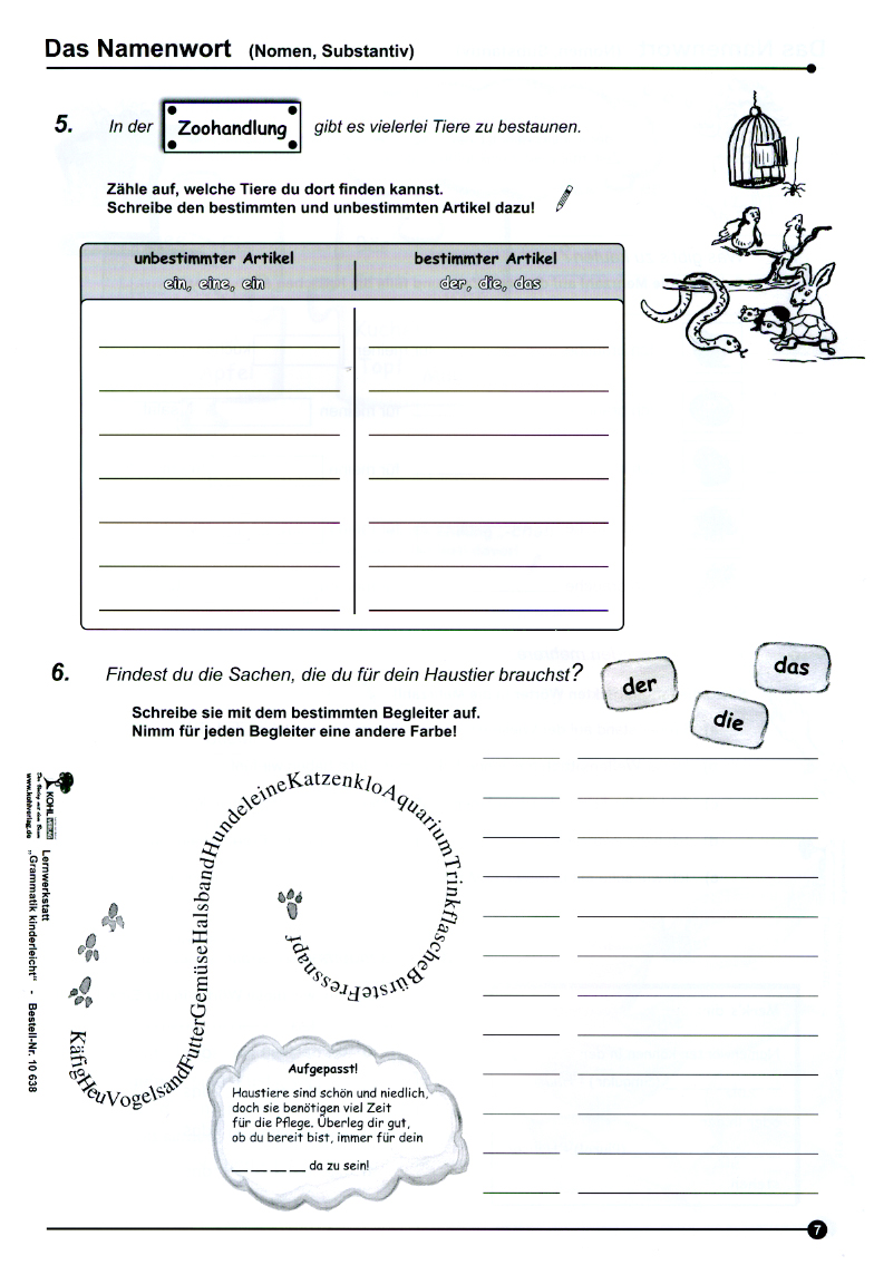 Grammatik kinderleicht