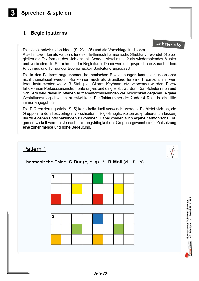 Boomwhackers fachfremd einsetzen / Klasse 3-6