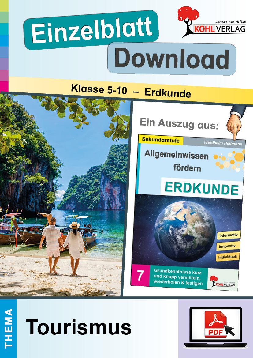 Allgemeinwissen fördern ERDKUNDE / Tourismus
