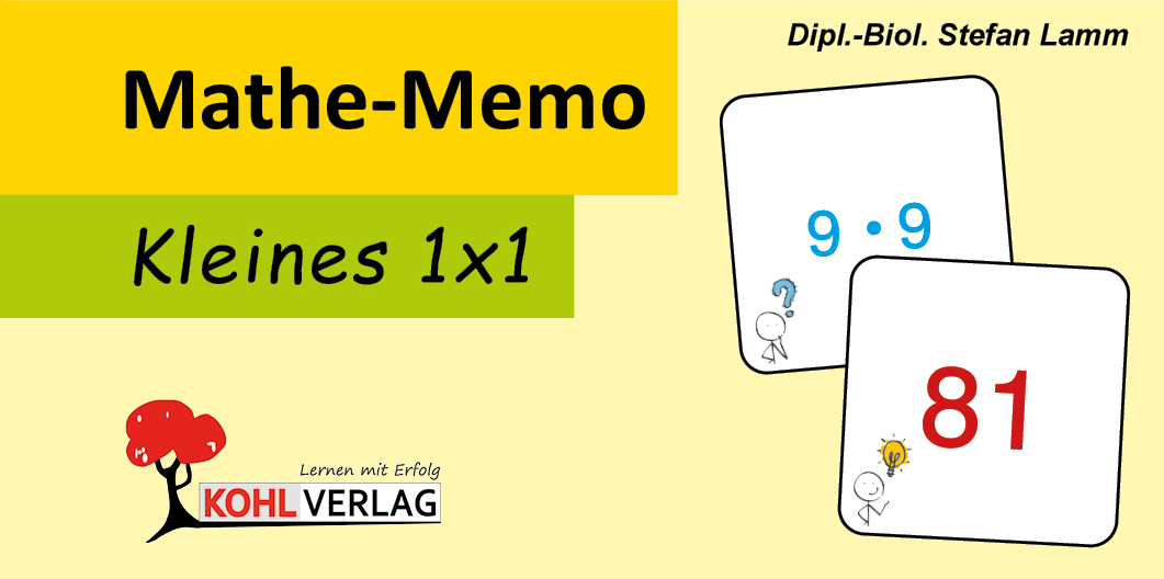 Mathe-Memo  /  Kleines 1x1 Mathe-Memo  /  Kleines 1x1