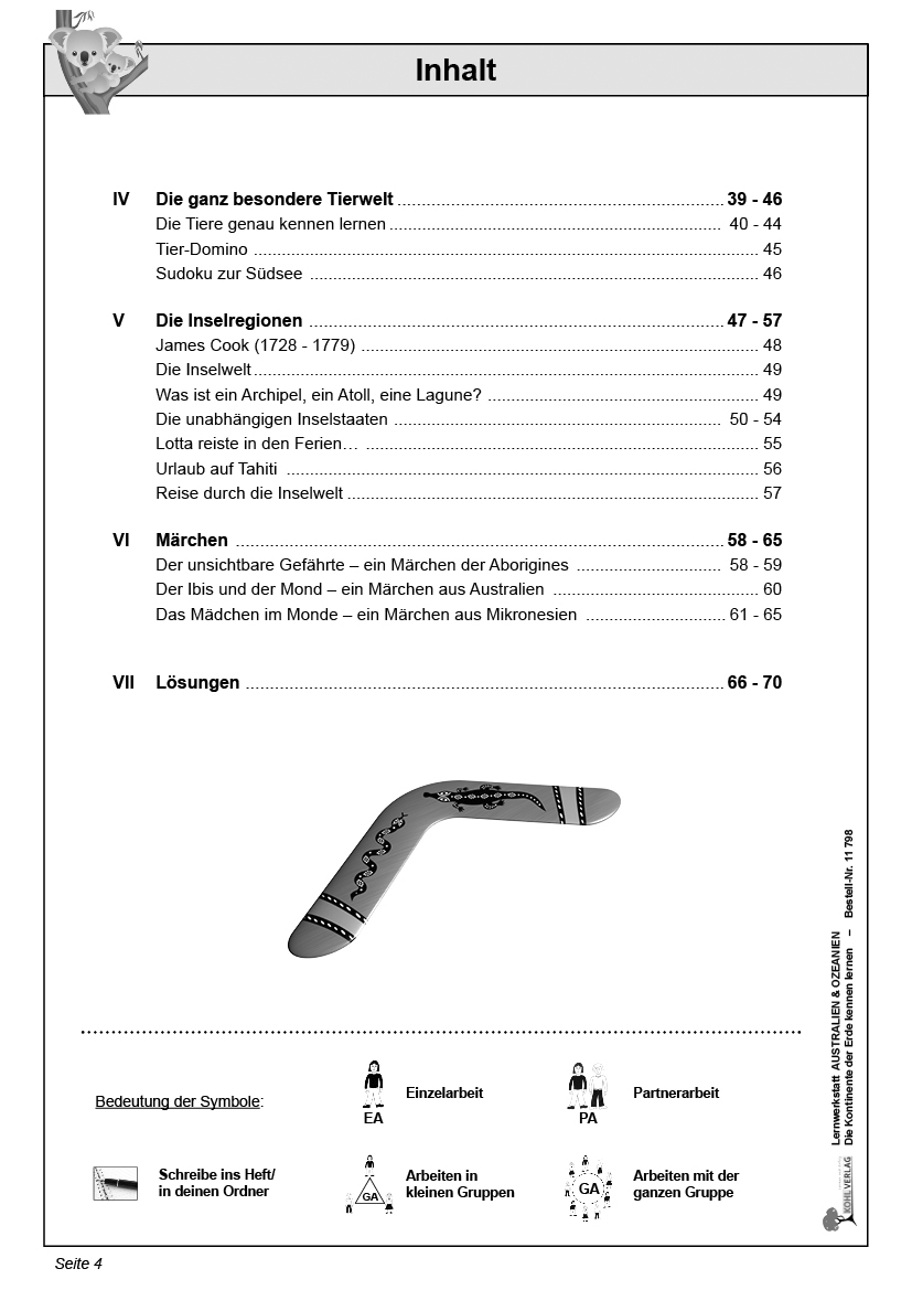 Lernwerkstatt AUSTRALIEN & OZEANIEN