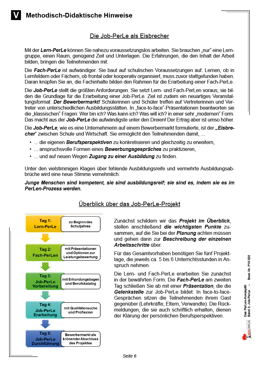 Das PerLen-Konzept - Job-PerLe