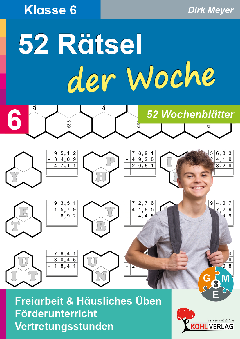 52 Rätsel der Woche / Klasse 6