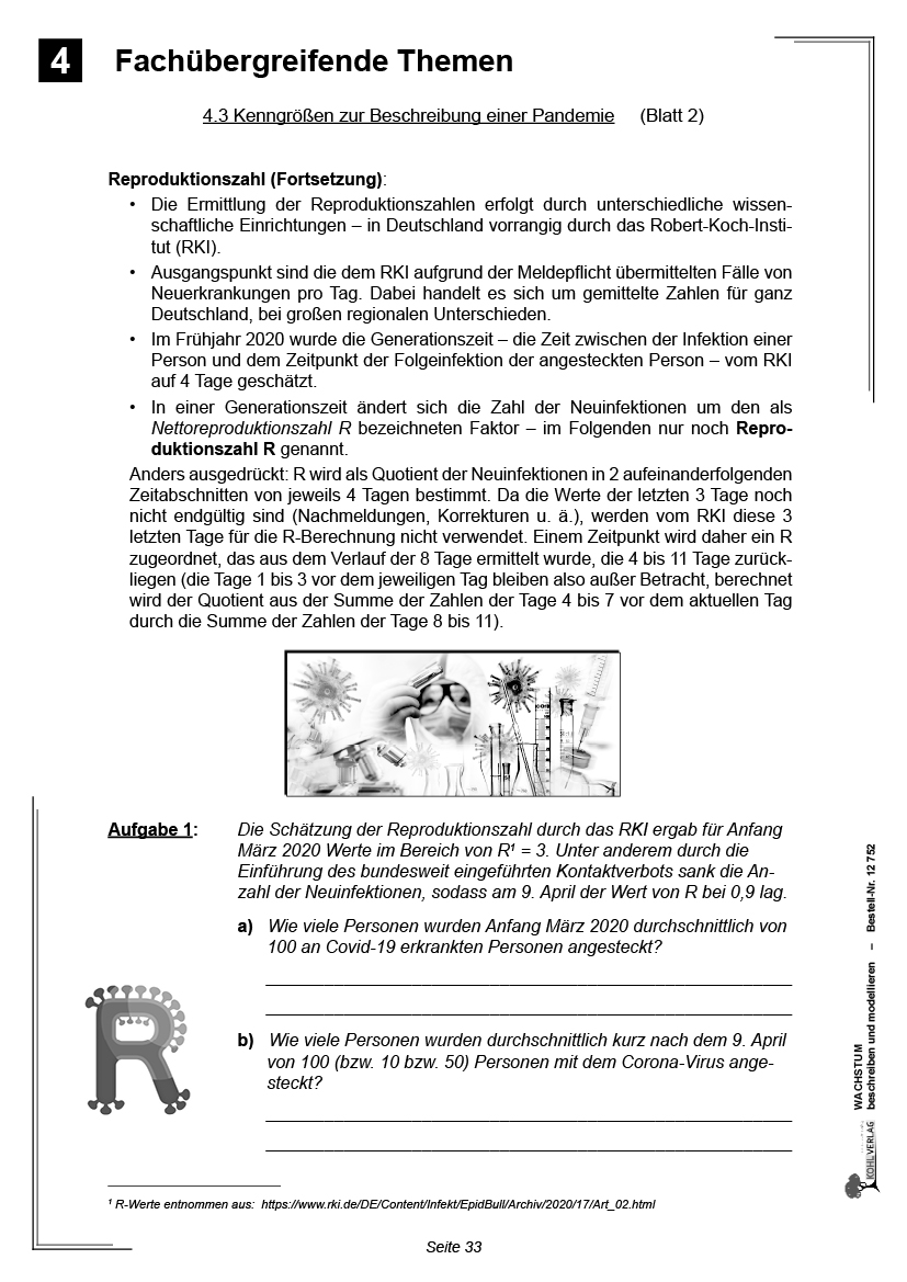 Wachstum beschreiben und modellieren I