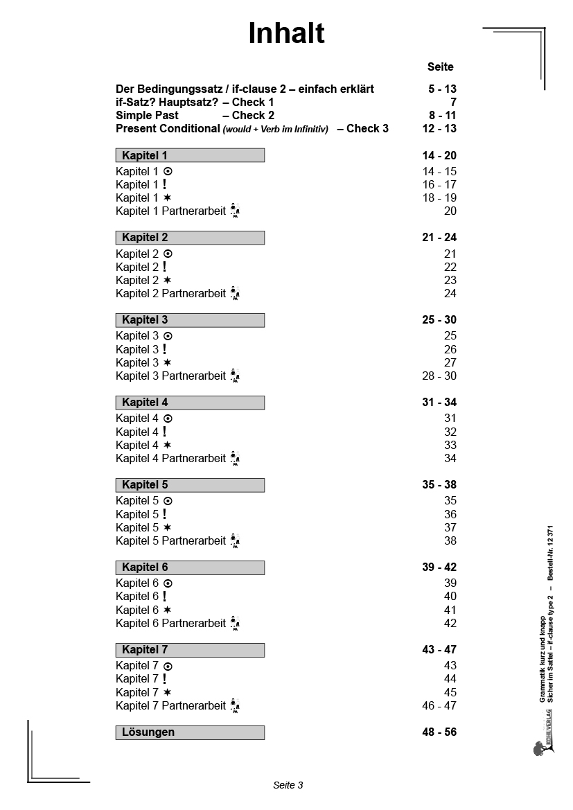 Englische Grammatik kurz & knapp / Band 2: if-clauses II