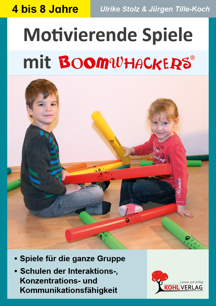 Motivierende Spiele mit Boomwhackers  /  4 bis 8 Jahre