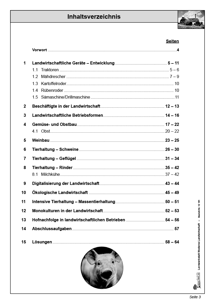 Lernwerkstatt Moderne Landwirtschaft