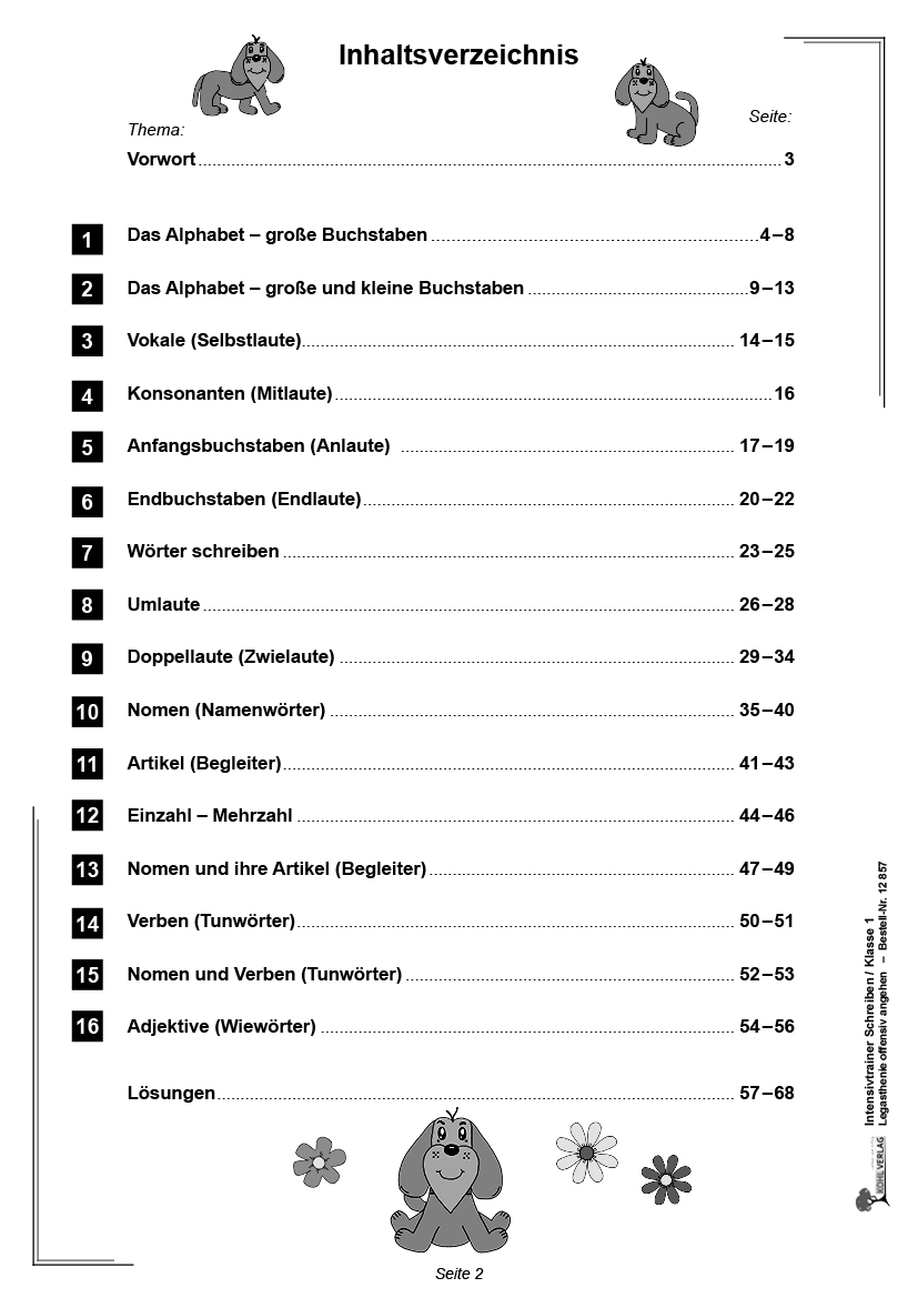 Intensivtrainer Schreiben / Klasse 1