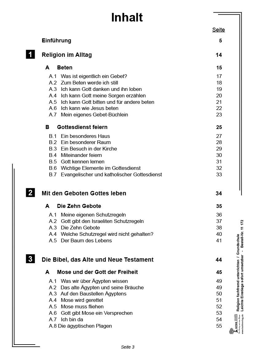 Religion fachfremd unterrichten / Grundschule