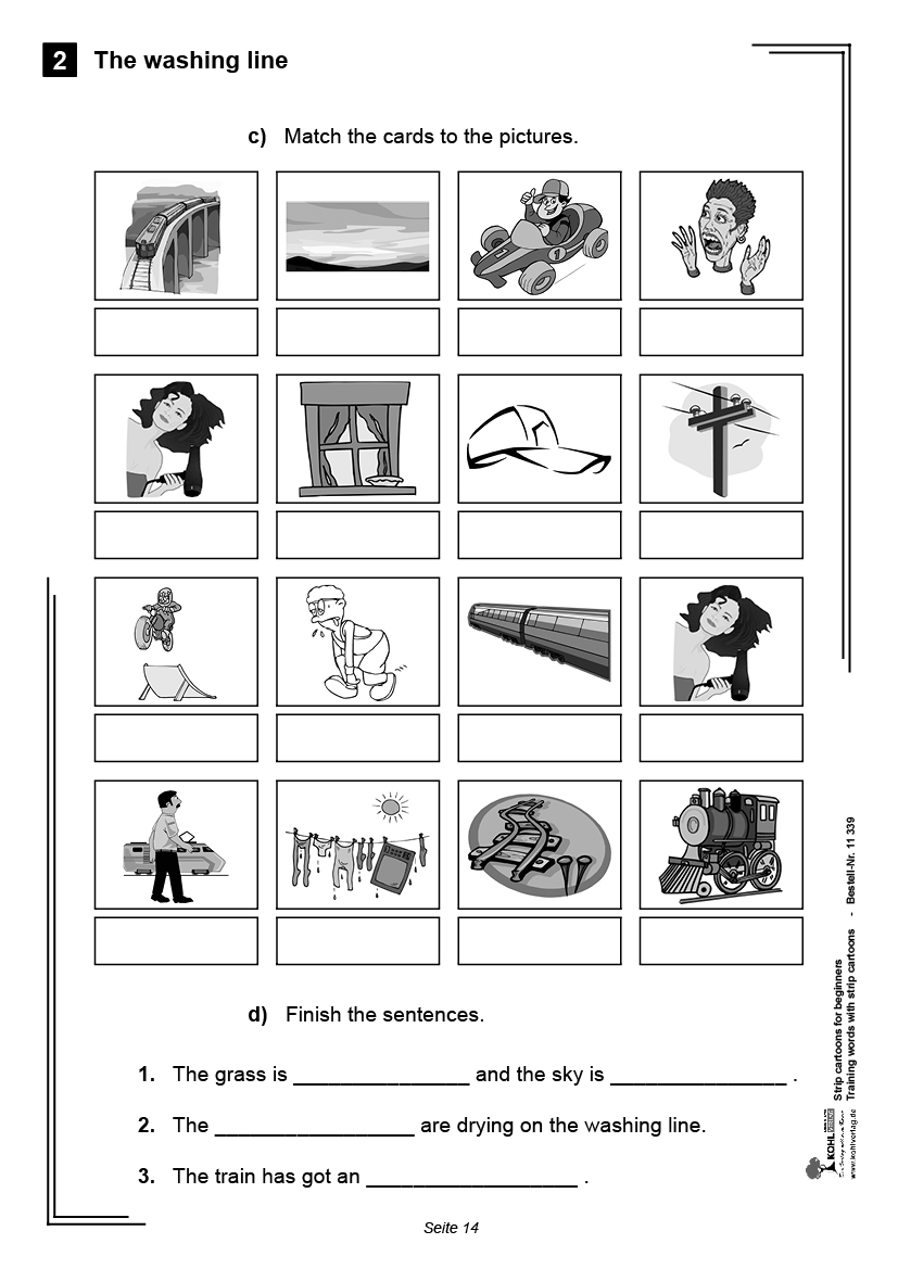 Englisch mit Bildergeschichten / Grundschule