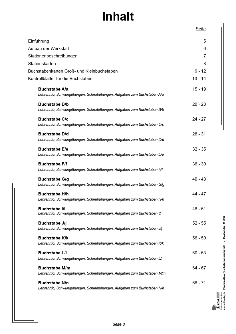 Die kreative Buchstabenwerkstatt