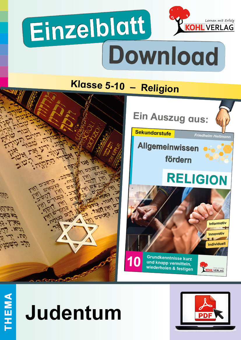 Allgemeinwissen fördern RELIGION / Judentum