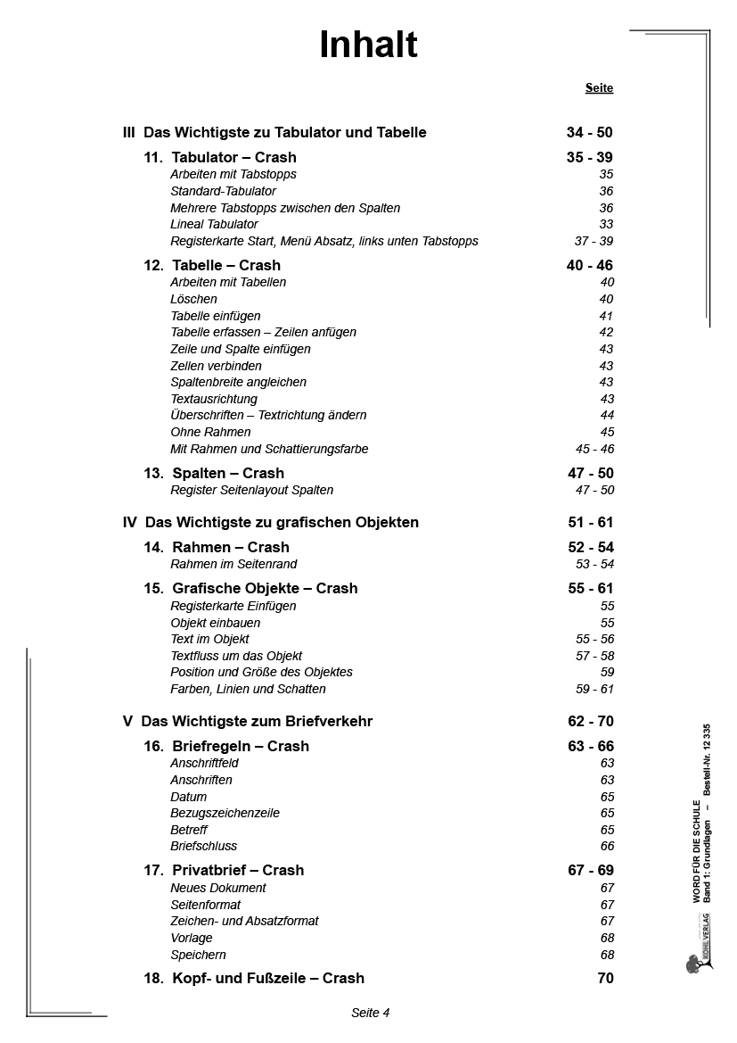 Word für die Schule / Band 1: Grundlagen