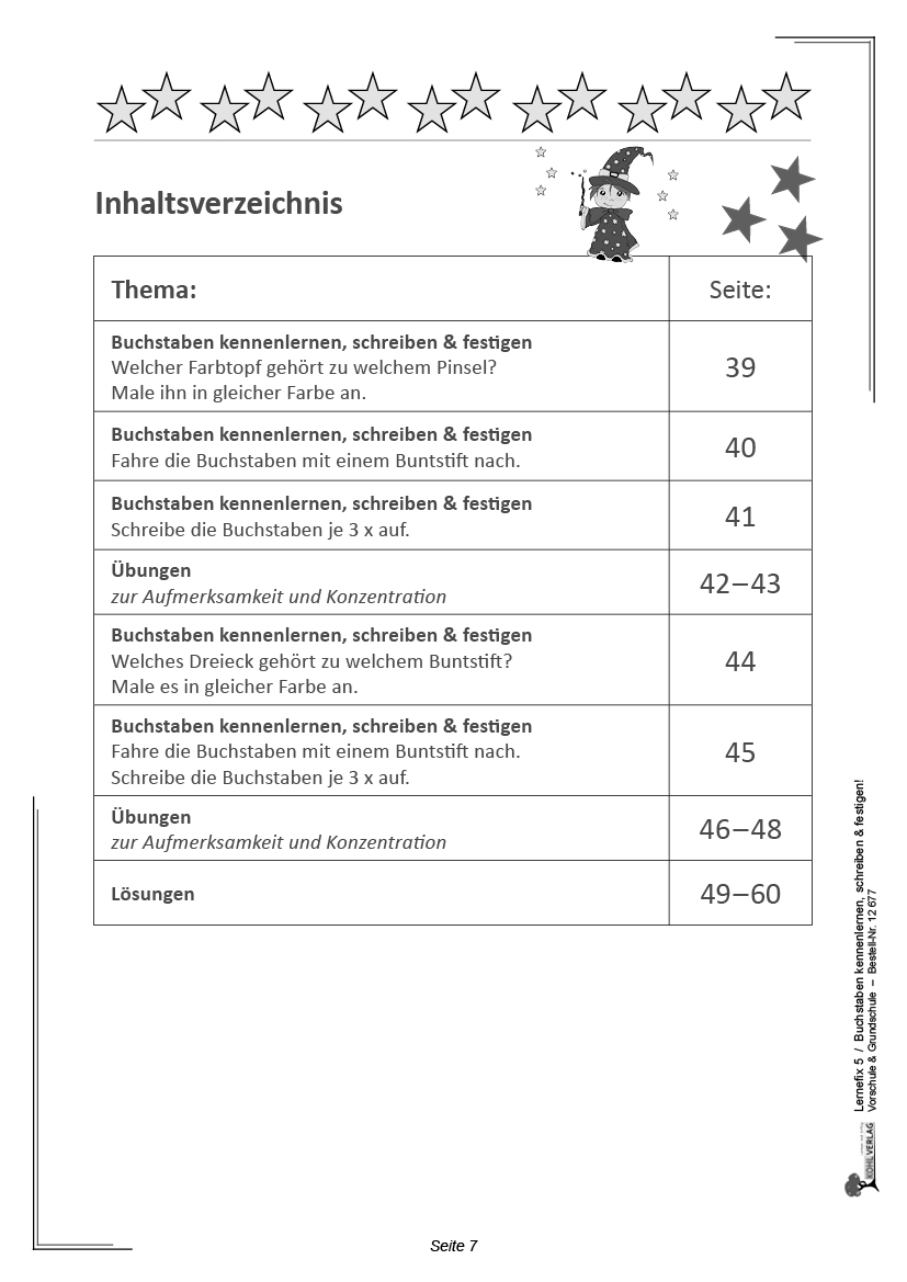 Lernefix / Band 5: Buchstaben kennenlernen, verstehen & festigen