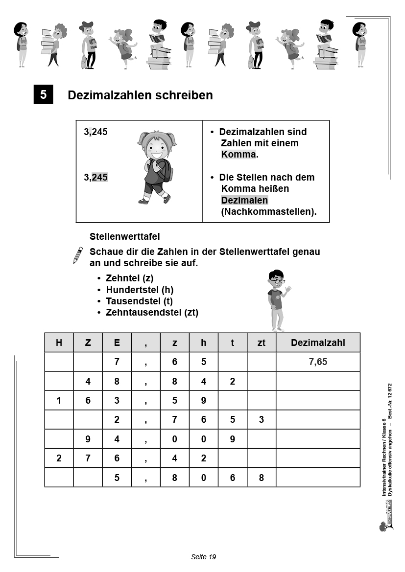 Intensivtrainer Rechnen / Klasse 6