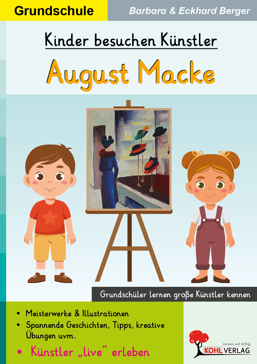 Kinder besuchen Künstler / August Macke Kinder besuchen Künstler / August Macke