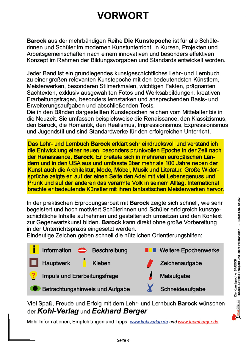 Die Kunstepoche BAROCK