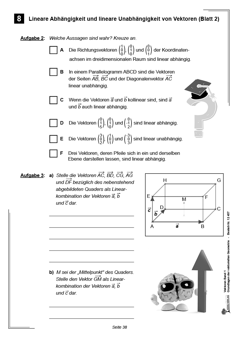 Vektorielle Geometrie I