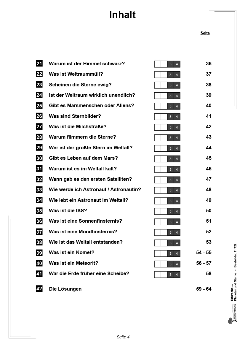 Erforsche ... Planeten & Sterne