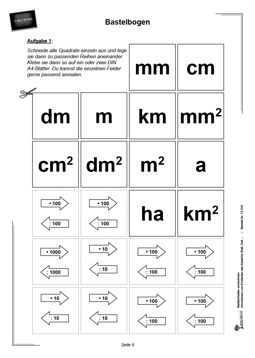 Maßeinheiten umrechnen