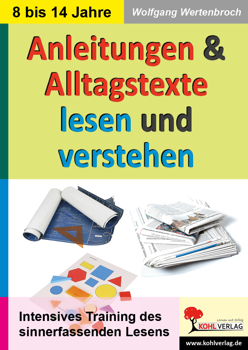 Anleitungen und Alltagstexte lesen und verstehen