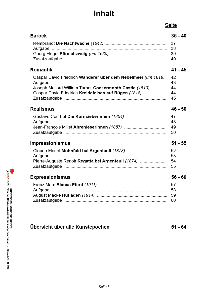 Kunstgeschichte für Kinder
