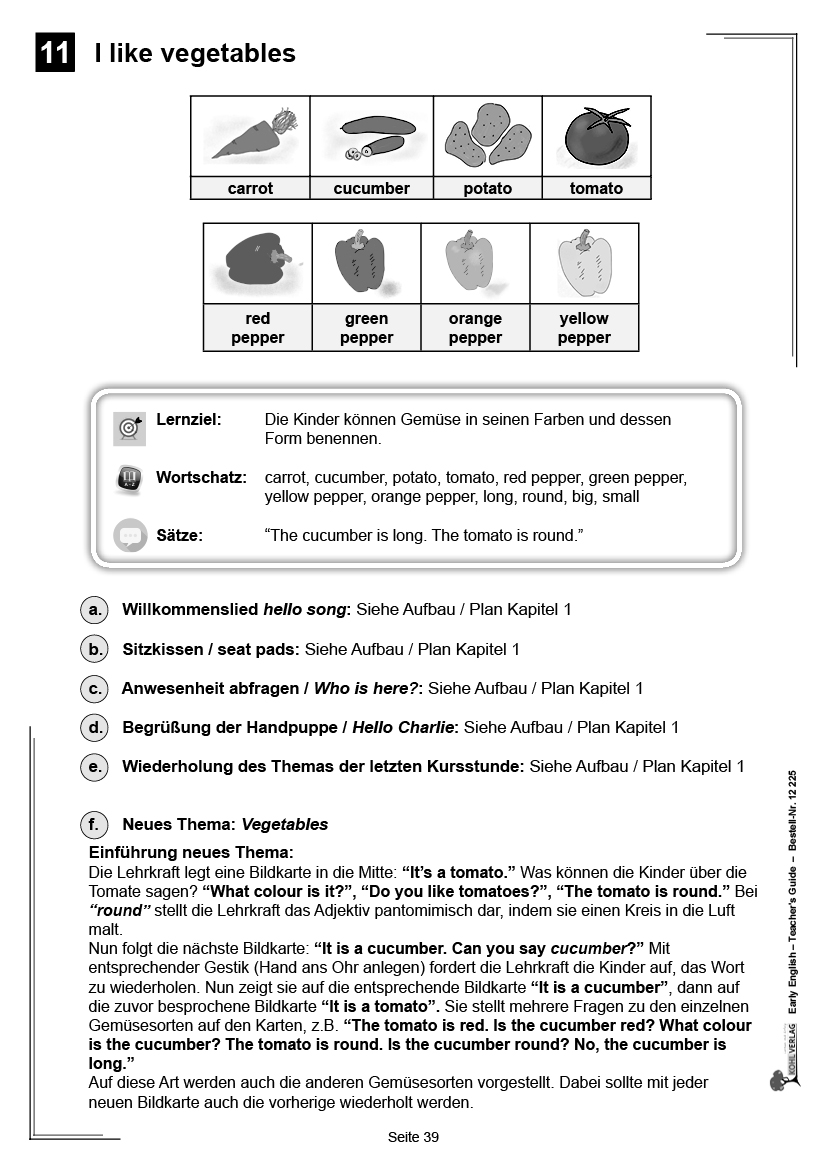 Early English - Teacher's Guide