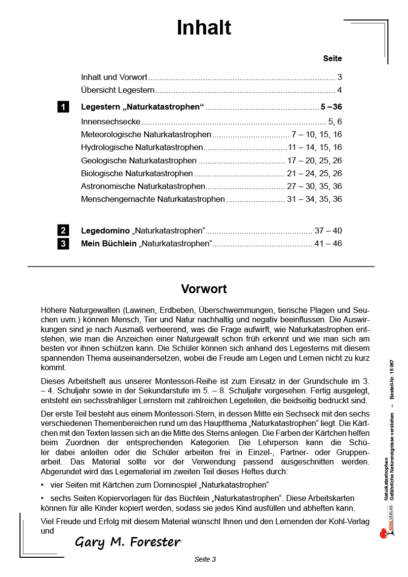 Naturkatastrophen Naturkatastrophen