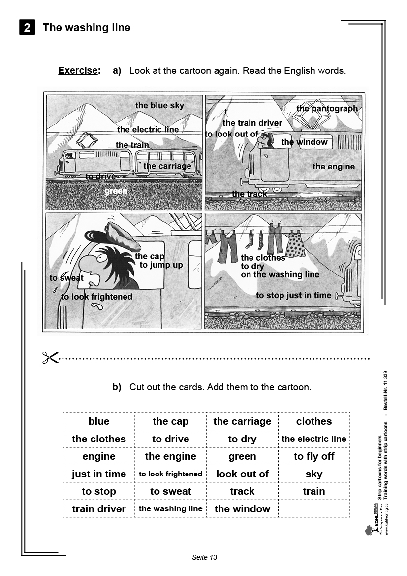 Englisch mit Bildergeschichten / Grundschule