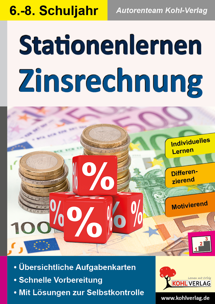 Stationenlernen Zinsrechnung Stationenlernen Zinsrechnung