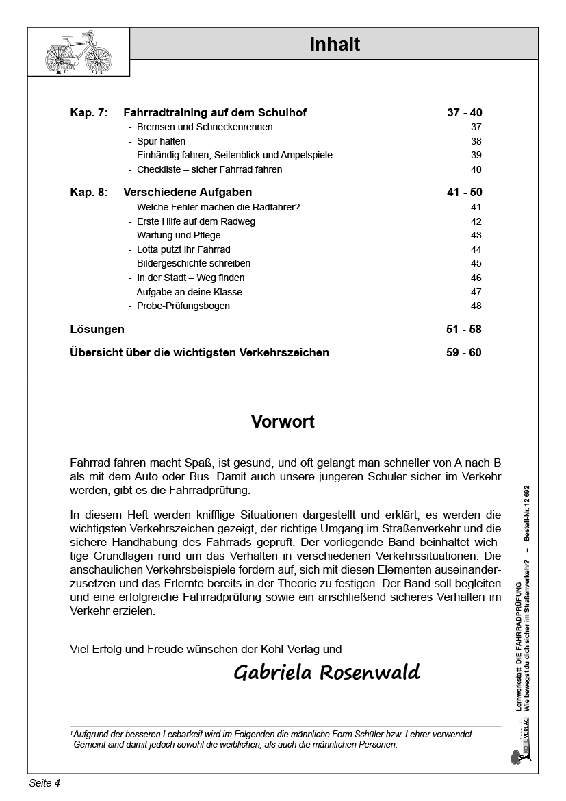 Lernwerkstatt Die Fahrradprüfung