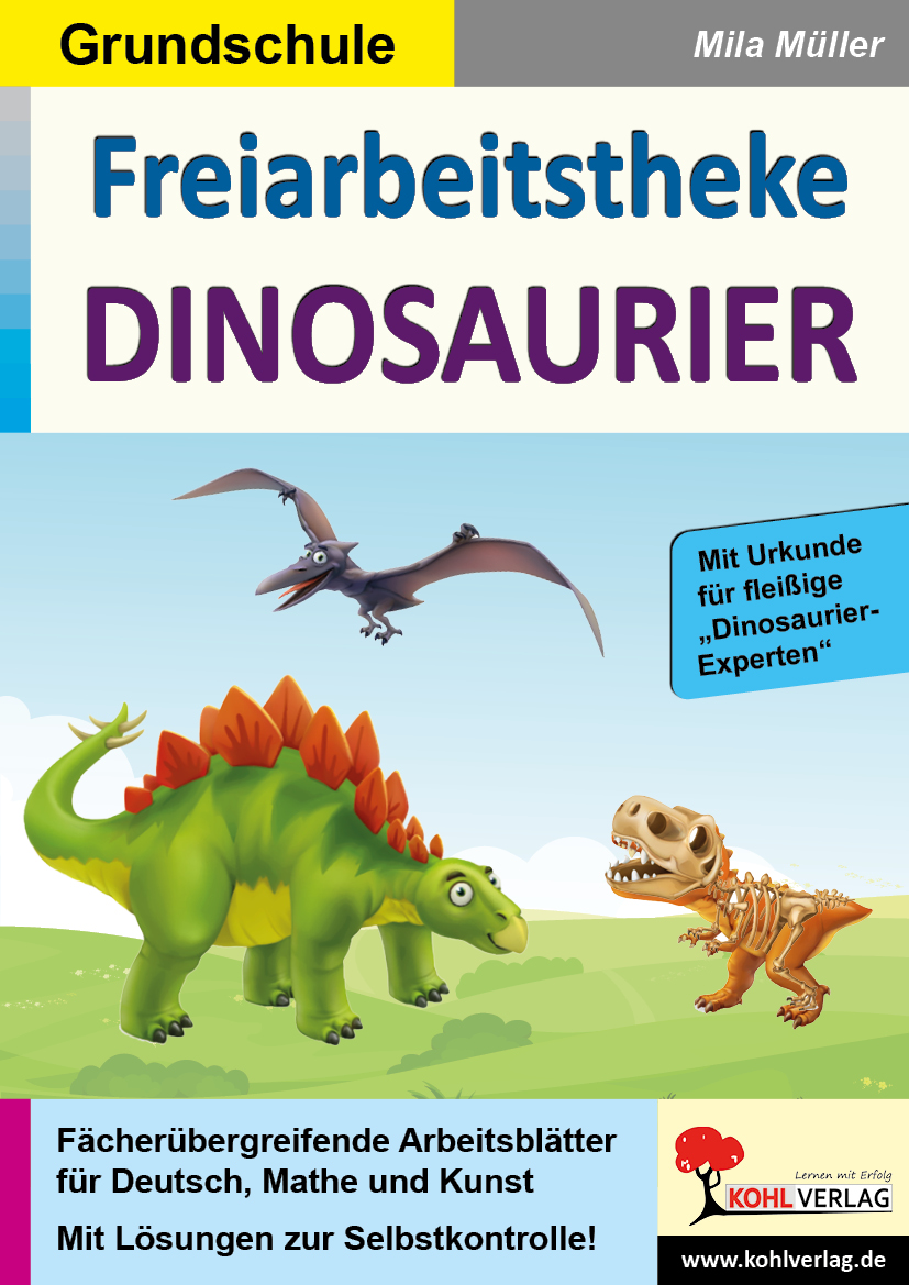 Freiarbeitstheke Dinosaurier Freiarbeitstheke Dinosaurier