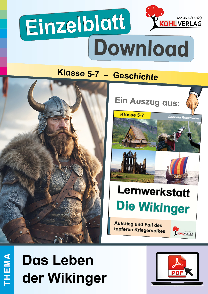 Lernwerkstatt Die Wikinger: Das Leben der Wikinger