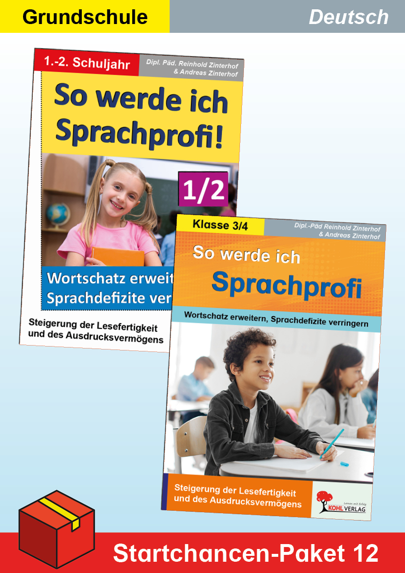 Startchancen-Paket 12 (Deutsch GS): So werde ich Sprachprofi