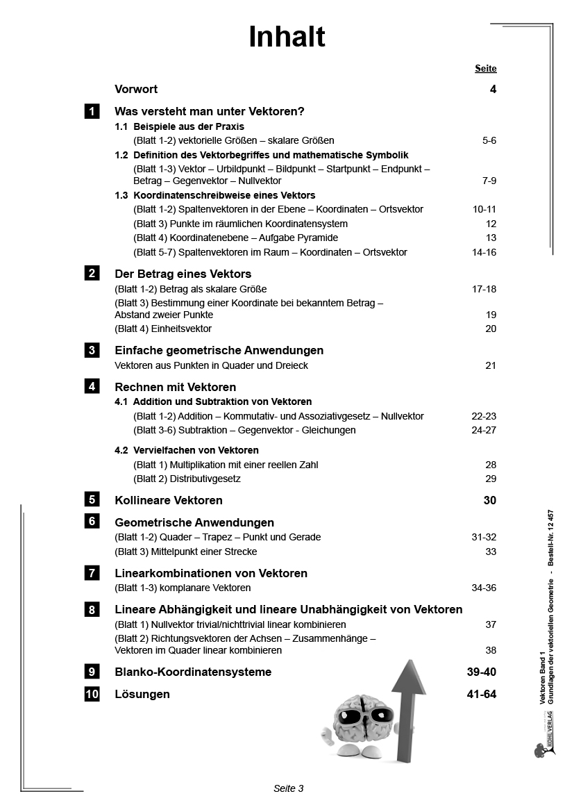 Vektorielle Geometrie I