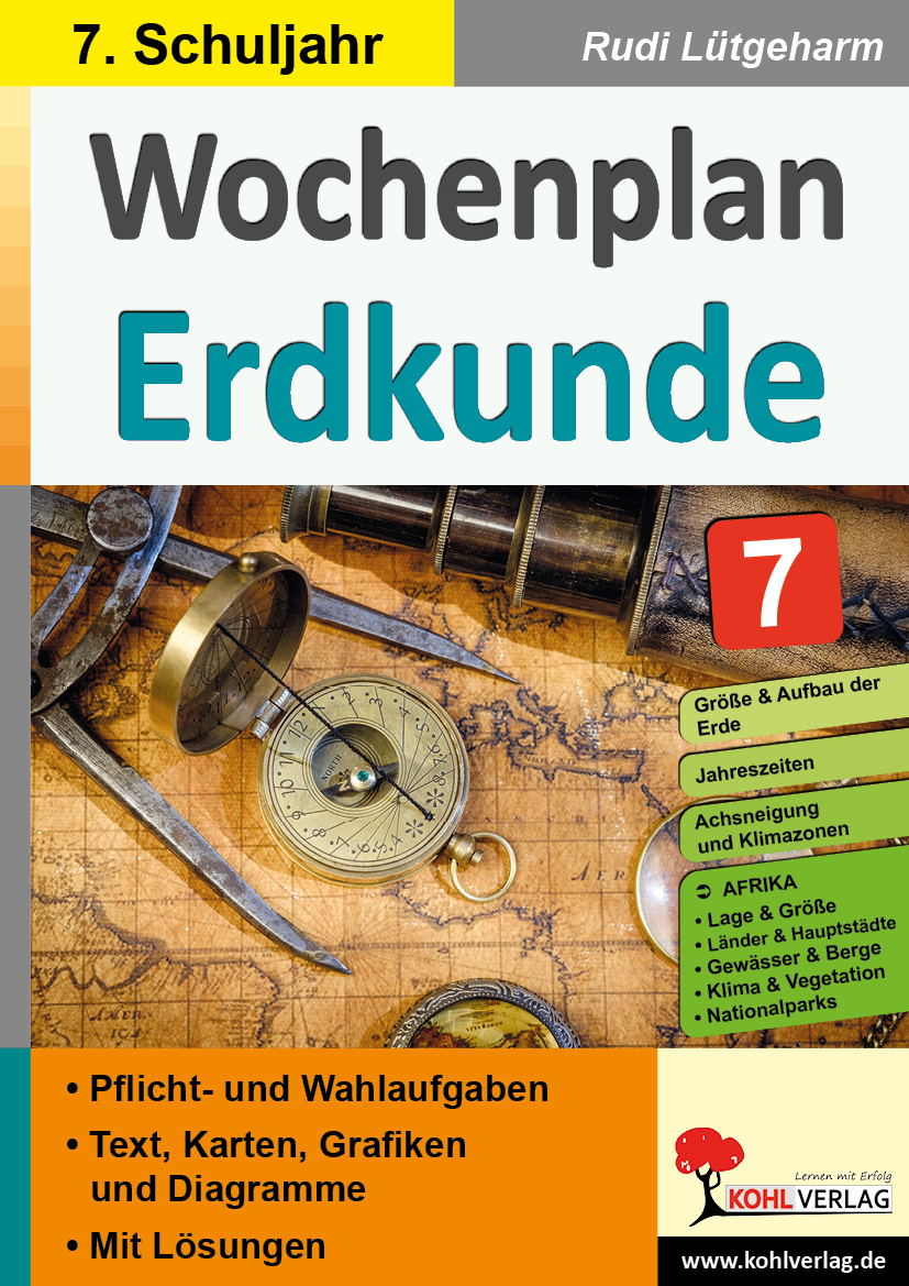 Wochenplan Erdkunde / Klasse 7 Wochenplan Erdkunde / Klasse 7