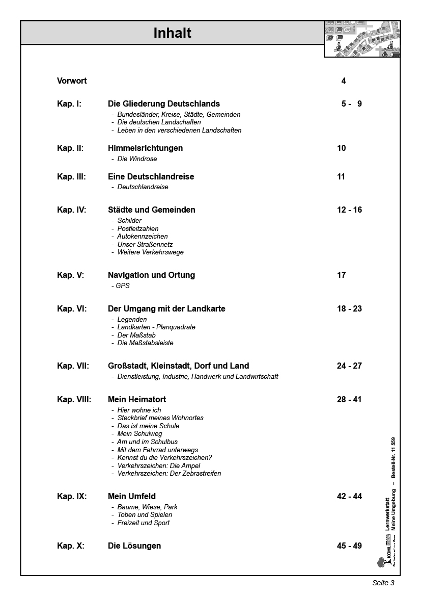 Lernwerkstatt Meine Umgebung