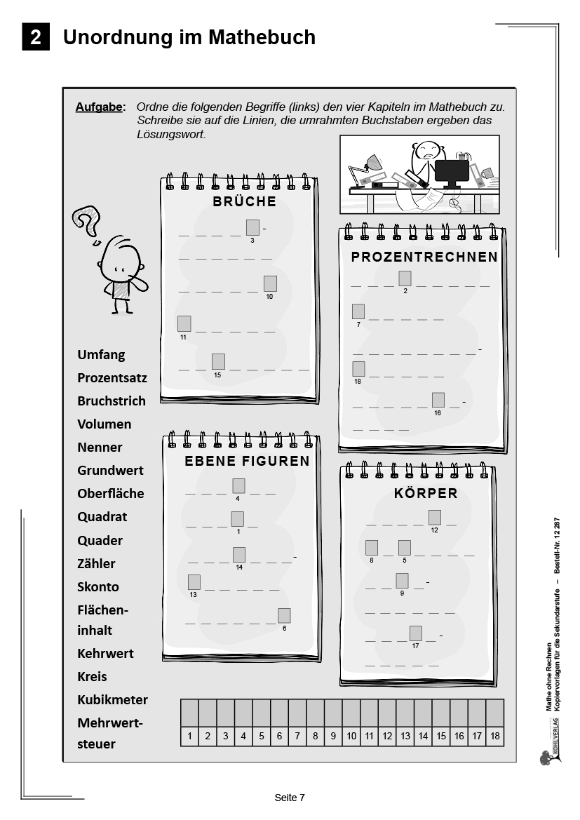 Mathe ohne Rechnen