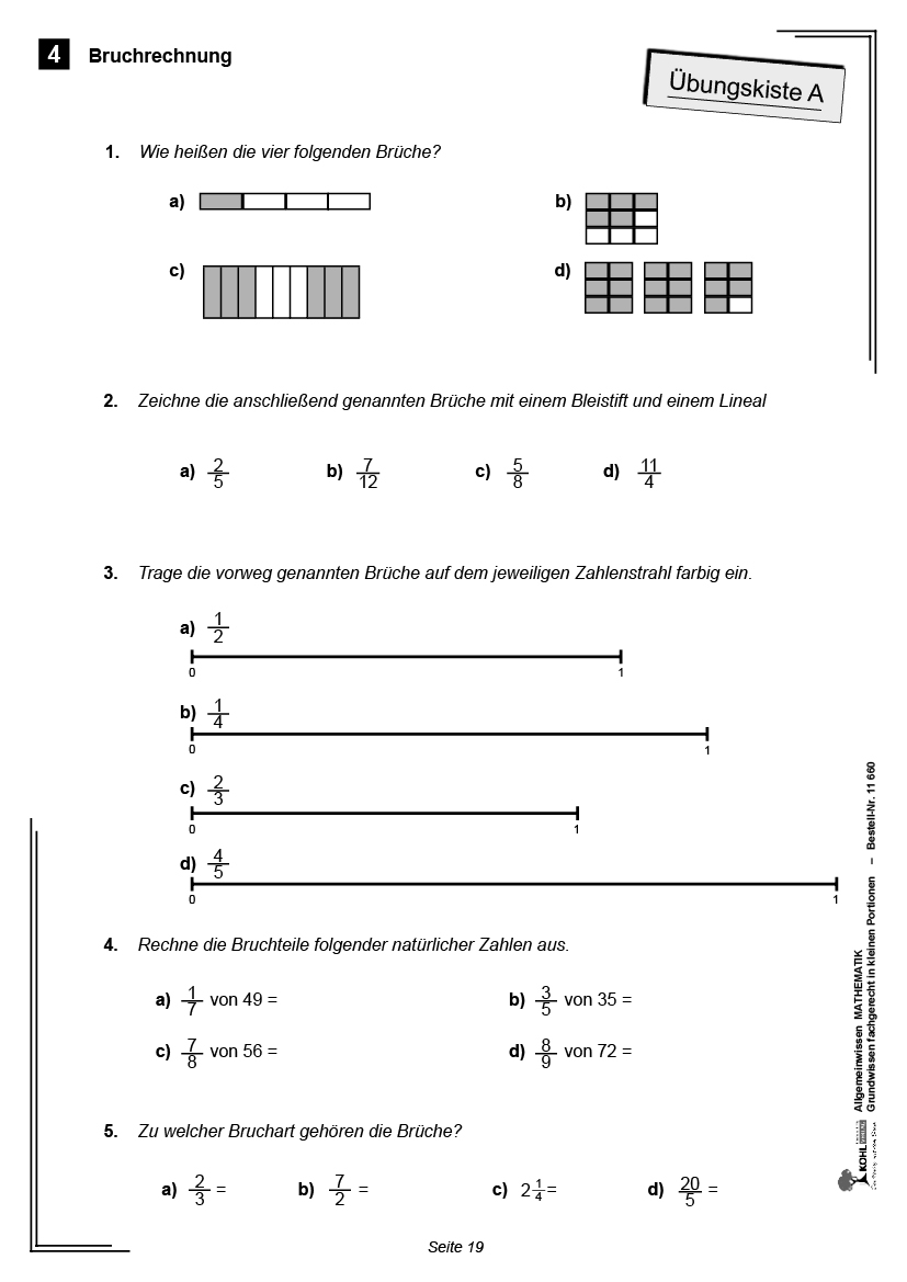 Allgemeinwissen fördern MATHEMATIK