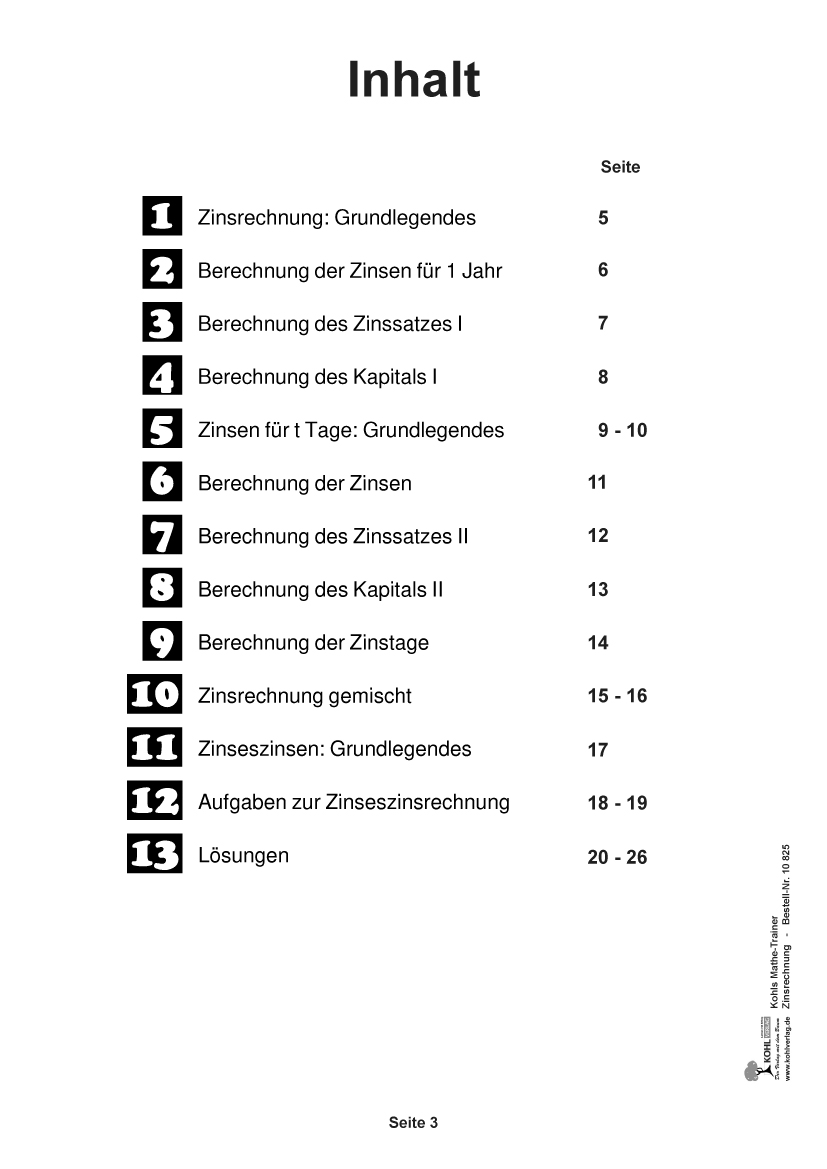 Zinsrechnung