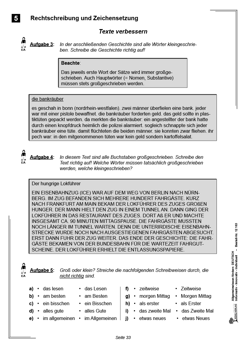 Allgemeinwissen fördern DEUTSCH 