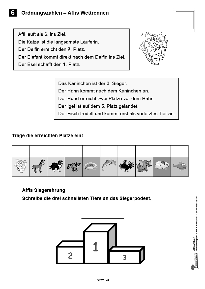 Affis Zahlen - Ein Mathe-Lernspiel