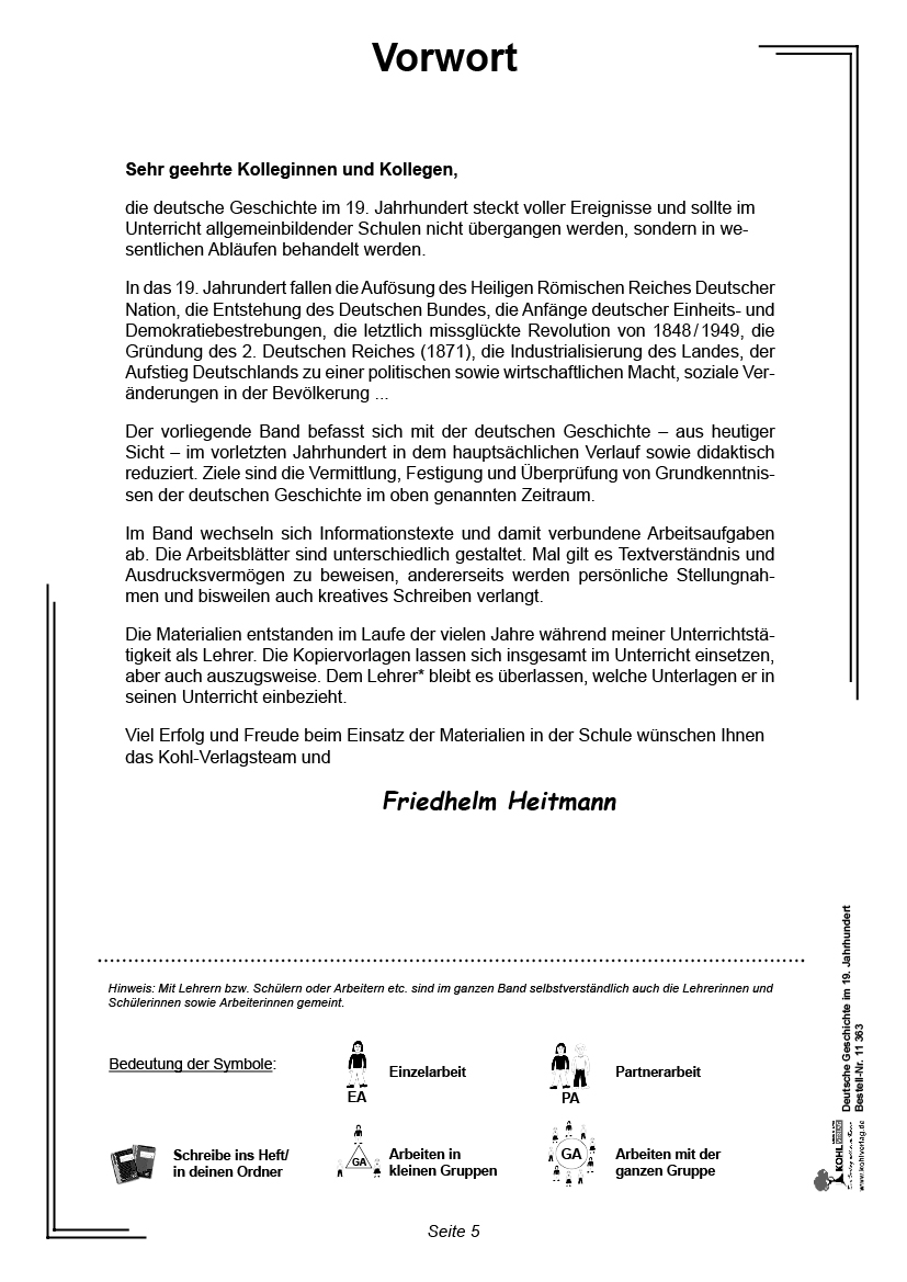 Deutsche Geschichte im 19. Jahrhundert